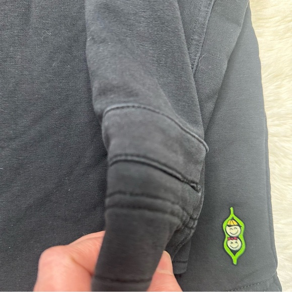 Peekaboo Beans Jacket Black & Grey Size 6 - Picture 14 of 16